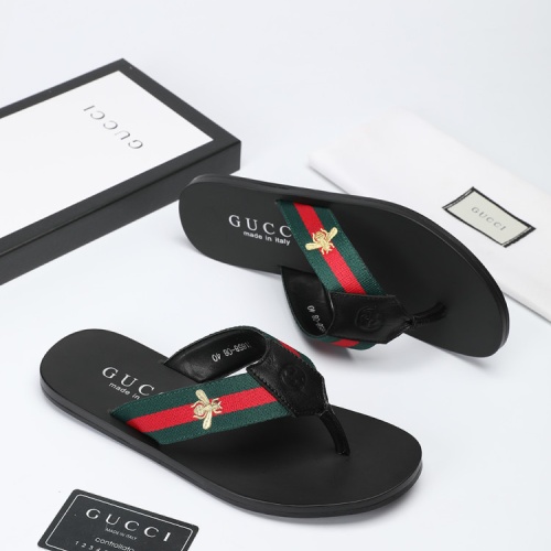 Replica Gucci Slippers For Men #1208733 $40.00 USD for Wholesale