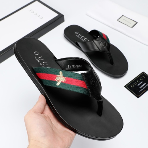 Replica Gucci Slippers For Men #1208734 $40.00 USD for Wholesale