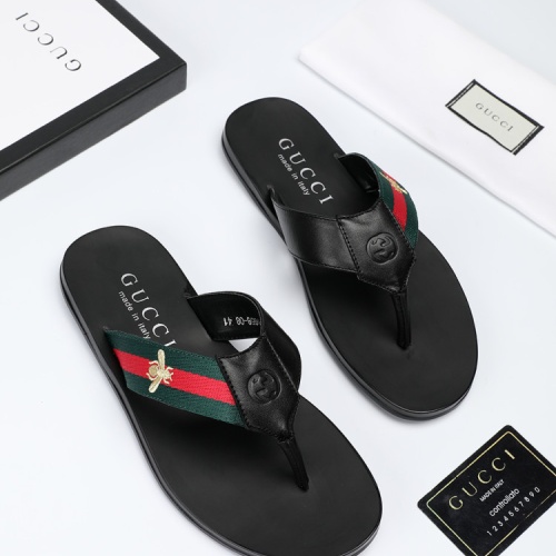 Replica Gucci Slippers For Men #1208734 $40.00 USD for Wholesale