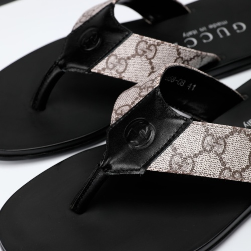 Replica Gucci Slippers For Men #1208735 $40.00 USD for Wholesale