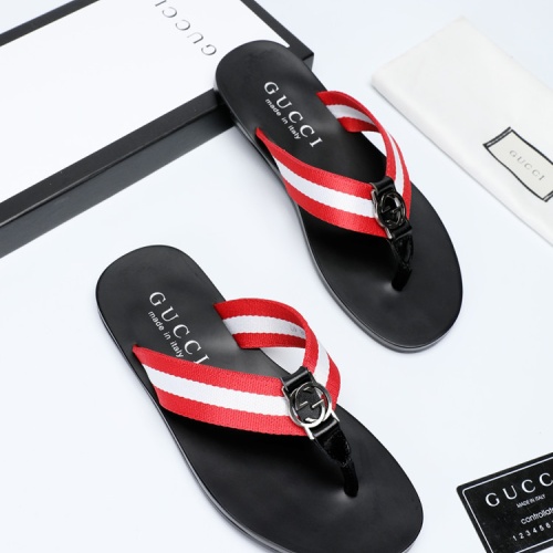 Replica Gucci Slippers For Men #1208737 $40.00 USD for Wholesale