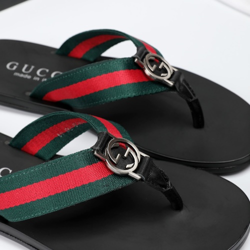 Replica Gucci Slippers For Men #1208738 $40.00 USD for Wholesale