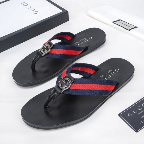 Wholesale Gucci Slippers For Men #1208739 $40.00 USD, Wholesale Quality Replica Gucci Slippers