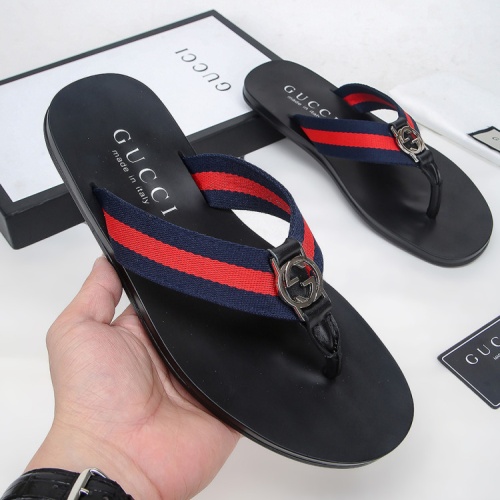 Replica Gucci Slippers For Men #1208739 $40.00 USD for Wholesale