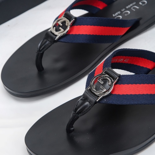 Replica Gucci Slippers For Men #1208739 $40.00 USD for Wholesale