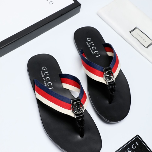 Replica Gucci Slippers For Men #1208740 $40.00 USD for Wholesale