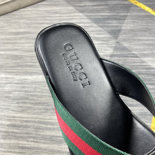 Replica Gucci Slippers For Men #1208804 $40.00 USD for Wholesale