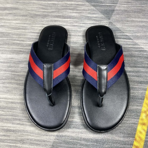 Wholesale Gucci Slippers For Men #1208805 $40.00 USD, Wholesale Quality Replica Gucci Slippers