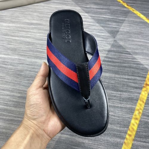 Replica Gucci Slippers For Men #1208805 $40.00 USD for Wholesale