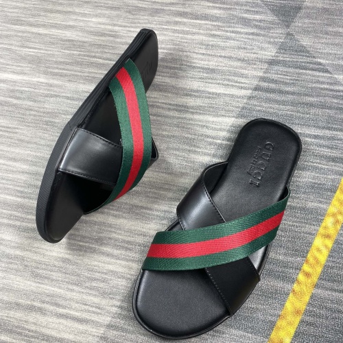 Replica Gucci Slippers For Men #1208807 $40.00 USD for Wholesale