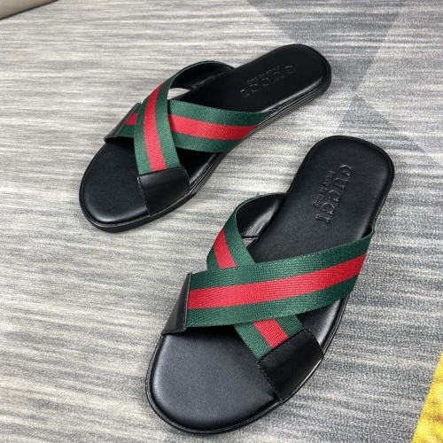 Replica Gucci Slippers For Men #1208810 $40.00 USD for Wholesale