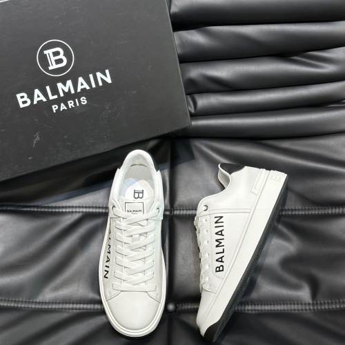 Replica Balmain Casual Shoes For Men #1208935 $82.00 USD for Wholesale