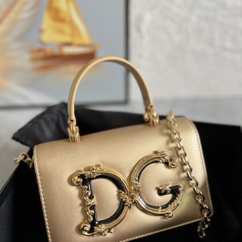 Wholesale Dolce &amp; Gabbana AAA Quality Handbags For Women #1208952 $172.00 USD, Wholesale Quality Replica Dolce &amp; Gabbana AAA Quality Handbags