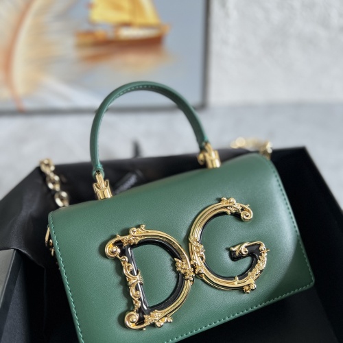 Wholesale Dolce &amp; Gabbana AAA Quality Handbags For Women #1208953 $172.00 USD, Wholesale Quality Replica Dolce &amp; Gabbana AAA Quality Handbags