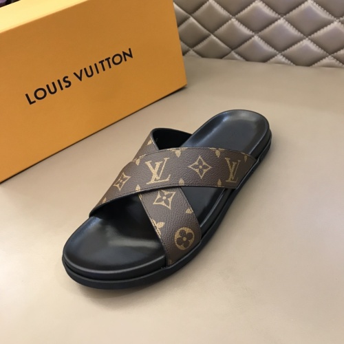 Replica Louis Vuitton Slippers For Men #1208956 $48.00 USD for Wholesale