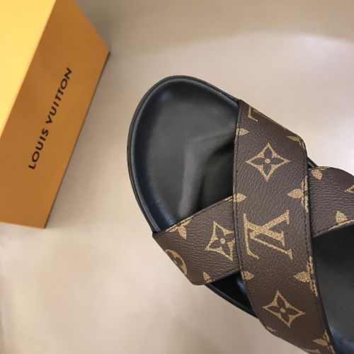 Replica Louis Vuitton Slippers For Men #1208956 $48.00 USD for Wholesale