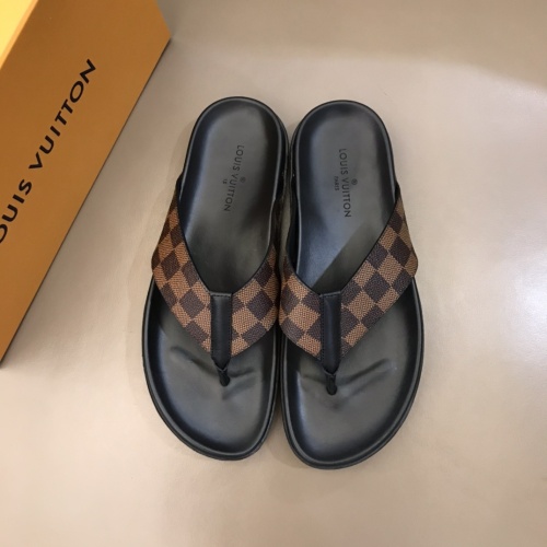 Wholesale Louis Vuitton Slippers For Men #1208976 $48.00 USD, Wholesale Quality Replica Louis Vuitton Slippers