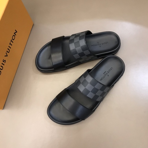 Replica Louis Vuitton Slippers For Men #1208985 $48.00 USD for Wholesale