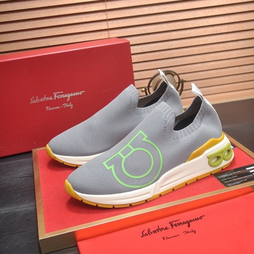 Wholesale Salvatore Ferragamo Casual Shoes For Men #1209032 $85.00 USD, Wholesale Quality Replica Salvatore Ferragamo Casual Shoes