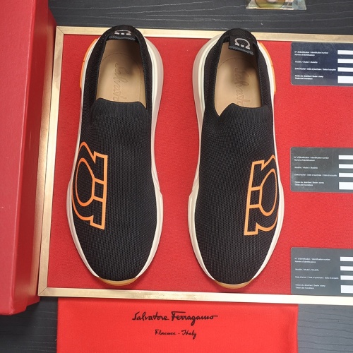 Replica Salvatore Ferragamo Casual Shoes For Men #1209033 $85.00 USD for Wholesale