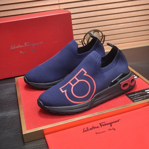 Wholesale Salvatore Ferragamo Casual Shoes For Men #1209034 $85.00 USD, Wholesale Quality Replica Salvatore Ferragamo Casual Shoes