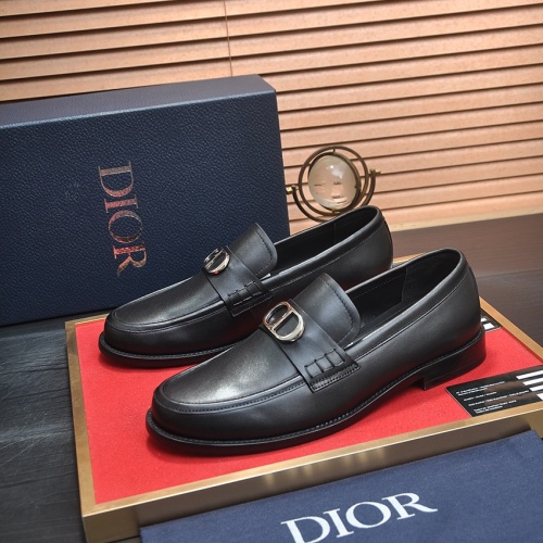 Wholesale Christian Dior Leather Shoes For Men #1209065 $98.00 USD, Wholesale Quality Replica Christian Dior Leather Shoes