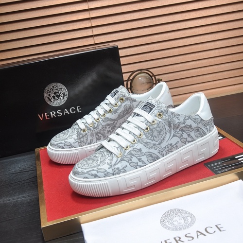 Wholesale Versace Casual Shoes For Men #1209075 $76.00 USD, Wholesale Quality Replica Versace Casual Shoes