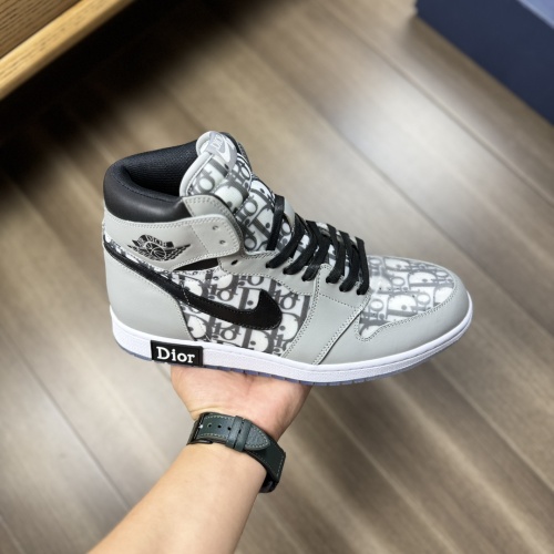 Replica Christian Dior High Top Shoes For Men #1209189 $155.00 USD for Wholesale