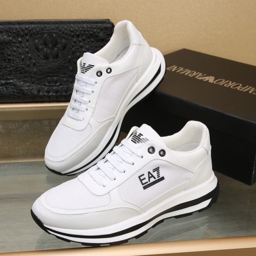 Wholesale Armani Casual Shoes For Men #1209201 $92.00 USD, Wholesale Quality Replica Armani Casual Shoes