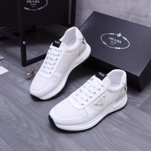 Wholesale Prada Casual Shoes For Men #1209236 $76.00 USD, Wholesale Quality Replica Prada Casual Shoes