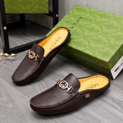 Wholesale Gucci Slippers For Men #1209244 $64.00 USD, Wholesale Quality Replica Gucci Slippers