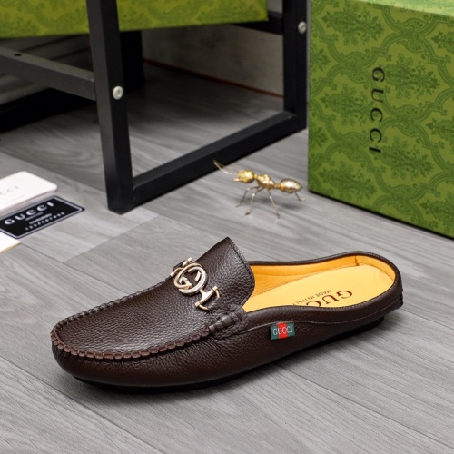 Replica Gucci Slippers For Men #1209244 $64.00 USD for Wholesale