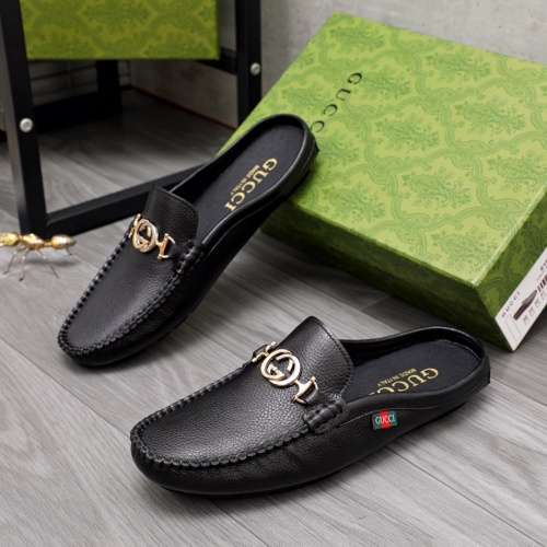 Wholesale Gucci Slippers For Men #1209245 $64.00 USD, Wholesale Quality Replica Gucci Slippers