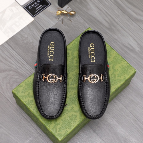 Replica Gucci Slippers For Men #1209245 $64.00 USD for Wholesale