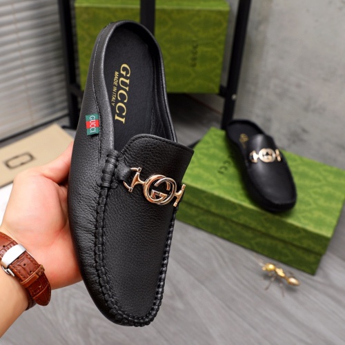 Replica Gucci Slippers For Men #1209245 $64.00 USD for Wholesale