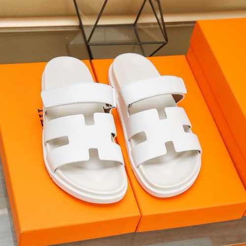 Replica Hermes Slippers For Men #1209248 $68.00 USD for Wholesale