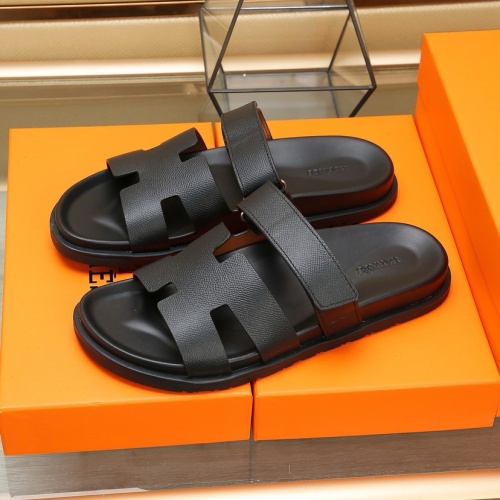 Wholesale Hermes Slippers For Men #1209251 $68.00 USD, Wholesale Quality Replica Hermes Slippers