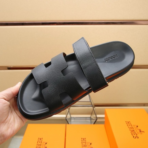 Replica Hermes Slippers For Men #1209251 $68.00 USD for Wholesale