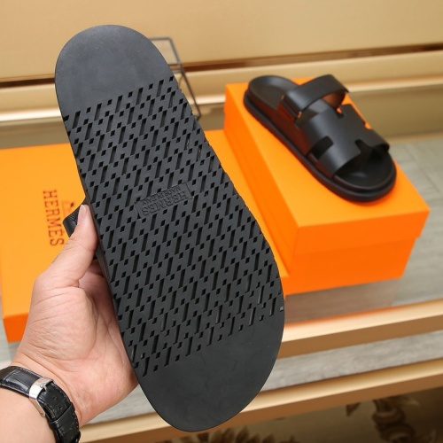 Replica Hermes Slippers For Men #1209251 $68.00 USD for Wholesale