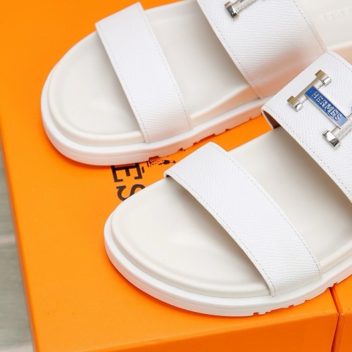 Replica Hermes Slippers For Men #1209252 $68.00 USD for Wholesale