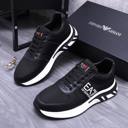 Wholesale Armani Casual Shoes For Men #1209255 $80.00 USD, Wholesale Quality Replica Armani Casual Shoes