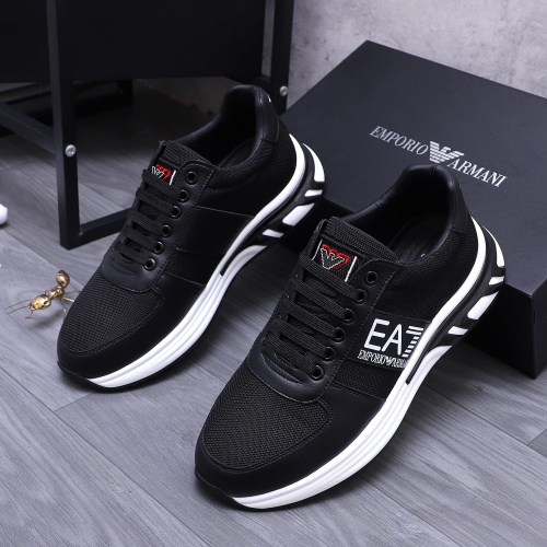 Replica Armani Casual Shoes For Men #1209255 $80.00 USD for Wholesale