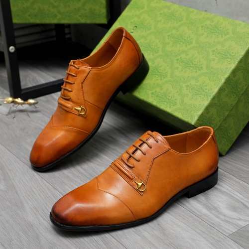 Wholesale Gucci Oxfords Shoes For Men #1209282 $82.00 USD, Wholesale Quality Replica Gucci Oxfords Shoes