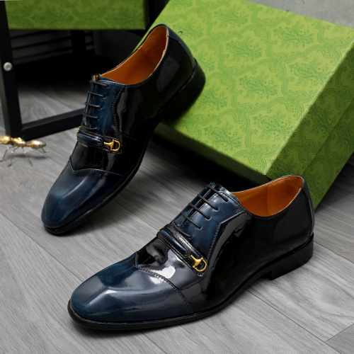 Wholesale Gucci Oxfords Shoes For Men #1209284 $82.00 USD, Wholesale Quality Replica Gucci Oxfords Shoes