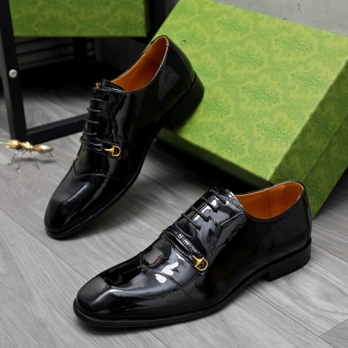 Wholesale Gucci Oxfords Shoes For Men #1209287 $140.00 USD, Wholesale Quality Replica Gucci Oxfords Shoes