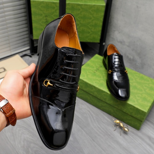 Replica Gucci Oxfords Shoes For Men #1209287 $140.00 USD for Wholesale