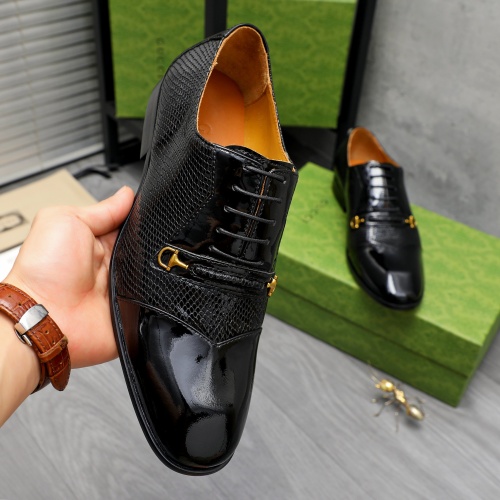 Replica Gucci Oxfords Shoes For Men #1209289 $82.00 USD for Wholesale