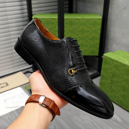 Replica Gucci Oxfords Shoes For Men #1209289 $82.00 USD for Wholesale