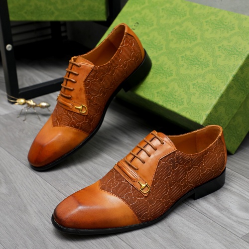 Wholesale Gucci Oxfords Shoes For Men #1209290 $82.00 USD, Wholesale Quality Replica Gucci Oxfords Shoes