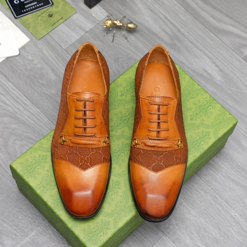 Replica Gucci Oxfords Shoes For Men #1209290 $82.00 USD for Wholesale